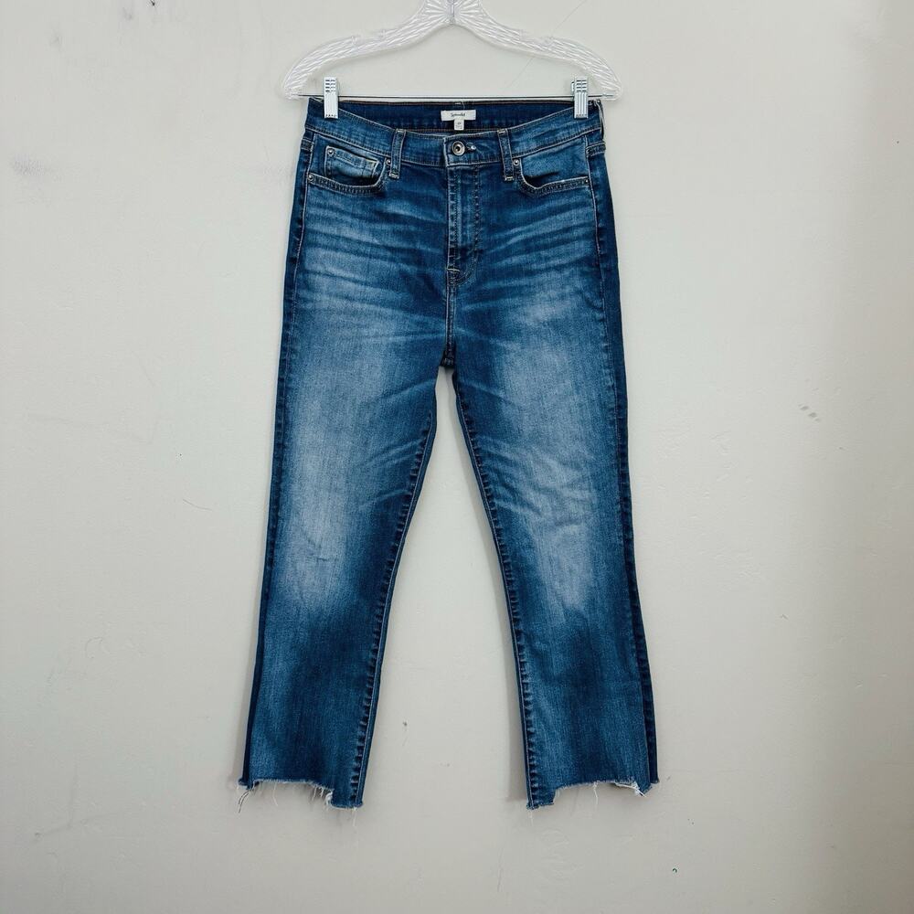Splendid Cropped High Rise Straight Leg Jeans Women’s Size 29